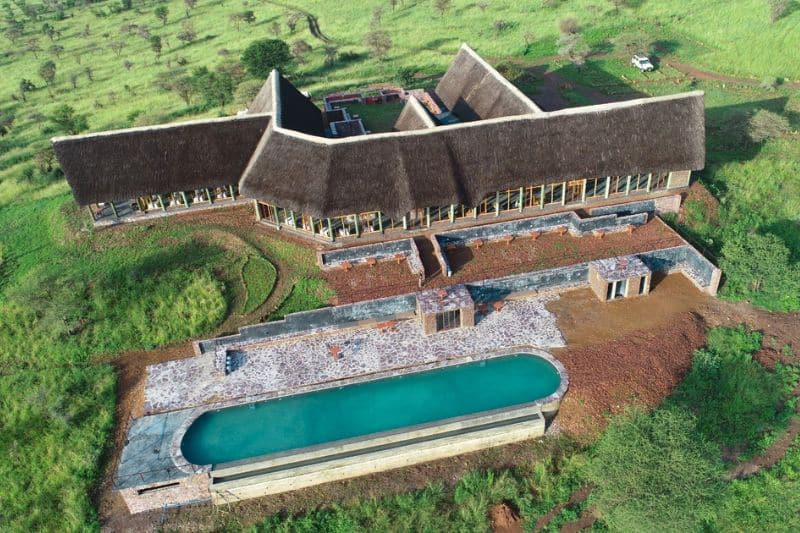 Serengeti Central Lodge exterior in Central Serengeti, Tanzania